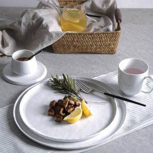 Western New Item Hotel Bone China Middag Royal Bone China